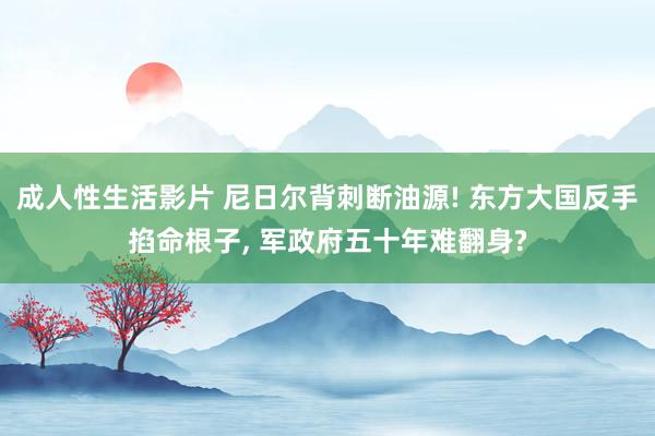 成人性生活影片 尼日尔背刺断油源! 东方大国反手掐命根子， 军政府五十年难翻身?